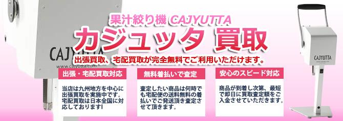 カジュッタ(CAJYUTTA) 果汁搾り機 | 買取ぞうさん