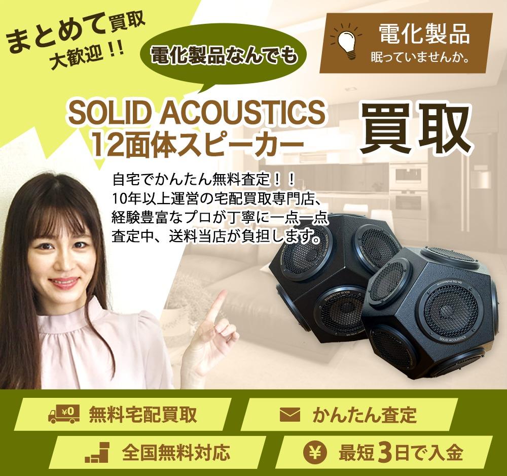SOLID ACOUSTICS 12面体スピーカー | 買取ぞうさん